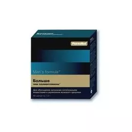 Больше, чем витамины для мужчин Man's Formula, 60 капсул, PharmaMed