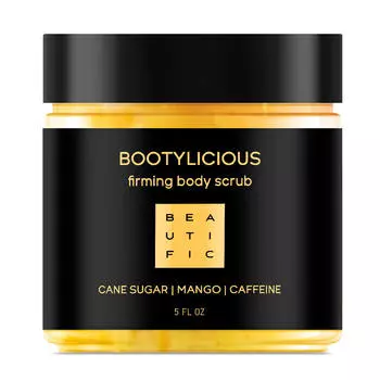 BOOTYLICIOUS Моделирующий скраб для тела, 300 мл, BEAUTIFIC