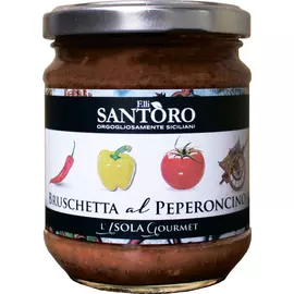 Брускетта с болгарским перцем, 180 гр, SANTORO