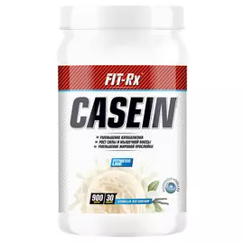 Casein, вкус ванильное мороженое, 900 г, Fit-Rx