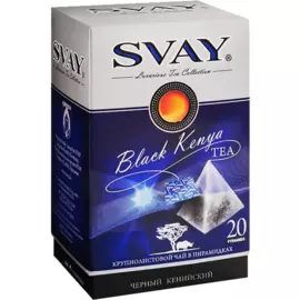 Чай Black Kenya, 20*2,5 г, Svay