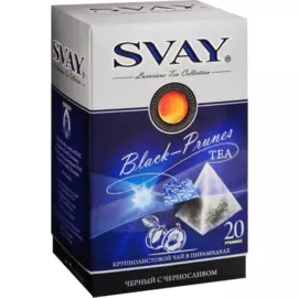 Чай Black Prunes, 20*2,5 г, Svay