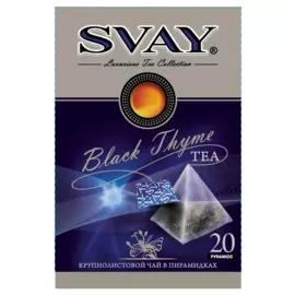 Чай Black Thyme, 20*2,5 г, Svay