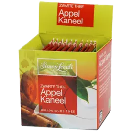 Чай Черный байховый Apple Cinnamon, 10 пакетиков, Simon Levelt
