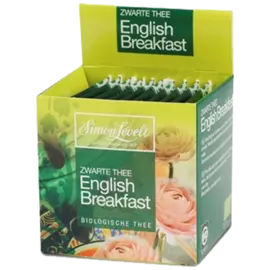 Чай Черный байховый English Breakfast, 10 пакетиков, Simon Levelt