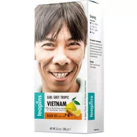 Чай черный Farmer's Tea Эрл Грей Тропик, 100 г, Teapins