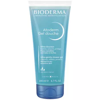 Atoderm Гель для душа Мягкий очищающий для всей семьи, 200 мл, Bioderma
