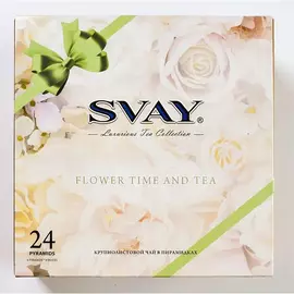 Чай Flower time and tea, 24 пирамидки, Svay