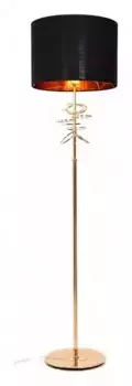 Торшер LUMINA DECO Milari LDF 5530 F.GD+BK