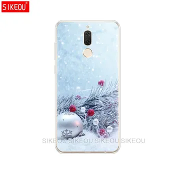 Силиконовый чехол для телефона Huawei mate 7 8 9 10 pro LITE, чехол с Новым годом и Рождеством Huawei mate 7