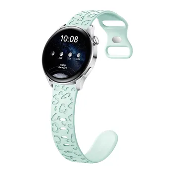Силиконовый ремешок 20 мм 22 мм для Huawei Watch GT 3 42 мм 46 мм/GT Runner/GT 2 Pro/GT 3 Pro браслет для Huawei Watch 3 Pro ремешок для часов 20mm белый