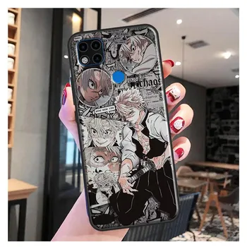 Shinazugawa Sanemi Kimetsu no Yaiba для Xiaomi Redmi Note 11 Pro, чехол для телефона Redmi 9T 9A 9C 9S 10S Note 9 10 Pro, задняя крышка Redmi 7