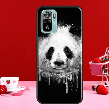 Чехол с милым рисунком панды для Xiaomi Redmi Note 8, 9, 10, 11 Pro Note 10S, 9S, 11S, чехол для Redmi 9, 10, 9T, 9A, 9C Redmi 7