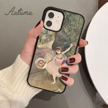 Чехол для телефона «Балерины Эдгара Дега» для iPhone 11 12 13 14 Pro Max mini XR XS SE 2020 7 8 Plus Samsung S21 S22 iPhone 6plus