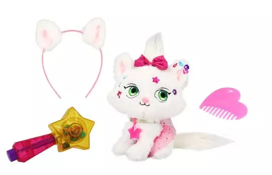 Плюшевый котенок из серии Shimmer Stars, 20 см.