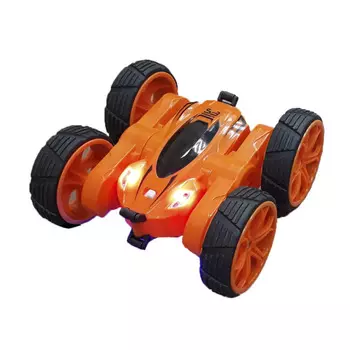 Радиоуправляемая трюковая машинка Wincars – Акробат, 18 см с подсветкой, USB-зарядка