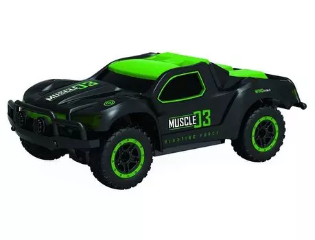 Раллийная машина Драйв на радиоуправлении, 2,4GHz, 4WD, масштаб 1:43, скорость до 14 км/ч, курковый пульт, TPR шины, с АКБ, зеленый