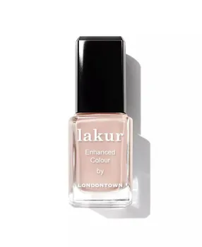 Лак для ногтей Lakur Enhanced Color, 0,4 унции Londontown, цвет Easy, Neutral Peach