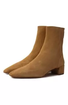 Замшевые ботильоны Saint Honore 35 Aquazzura