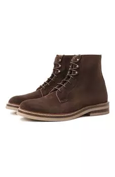 Замшевые ботинки Brunello Cucinelli