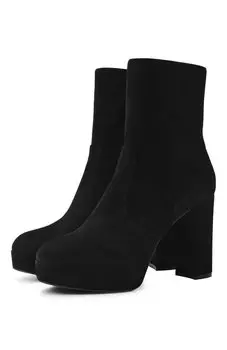 Замшевые ботильоны Daisen Gianvito Rossi