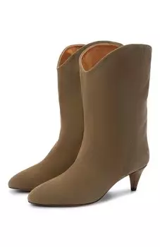 Замшевые ботильоны Dernee Isabel Marant