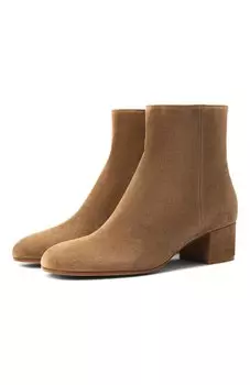 Замшевые ботильоны Joelle 45 Gianvito Rossi