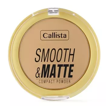CALLISTA Пудра для лица компактная Smooth&Matte