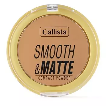 CALLISTA Пудра для лица компактная Smooth&Matte