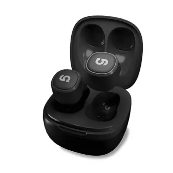 CASEGURU.RU Беспроводные Bluetooth-наушники CaseGuru CGPods Lite с микрофоном черные
