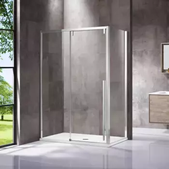Душевой уголок 120x80 см Vincea Lugano VSR-1L8012CL-1 прозрачное