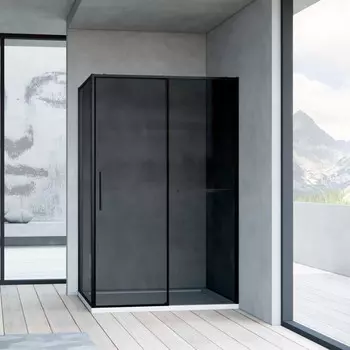 Душевой уголок 120x90 см Vincea Slim Soft VSR-1SS9012CGB тонированное