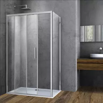 Душевой уголок 140x100 см Vincea Soft VSR-3SO1014CL прозрачное