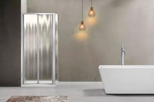 Душевой уголок 80x80 см Vincea Garda VSR-1G8080CH шиншилла