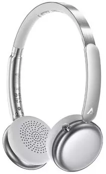 Наушники беспроводные ACEFAST H8 с активным шумоподавлением Active Noise Cancelling Wireless Headset. Цвет: серебристый