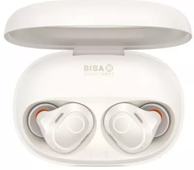 Наушники беспроводные Baseus WM03 NGTW330302 True creamy-white (материал: ABS+PC, версия V5.3, расстояние: 10м, емкость аккумулятора: 50 мАч/0,185 Втч