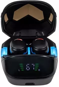 Наушники беспроводные Nebula TWS PLAYBUDS Black NG-TWS01 игровые