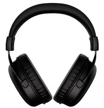 Наушники беспроводные с микрофоном HyperX Cloud Core 4P5D5AA черные, мониторные, радио, USB, оголовье