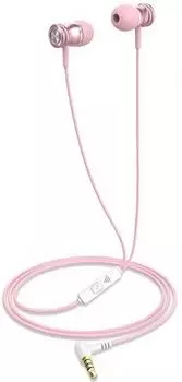 Наушники Havit E303P Pink проводные