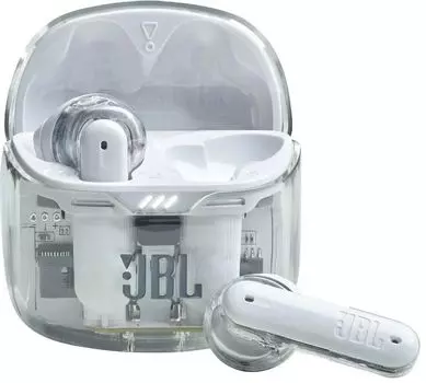 Наушники JBL Tune Flex Ghost вкладыши bluetooth в ушной раковине белые