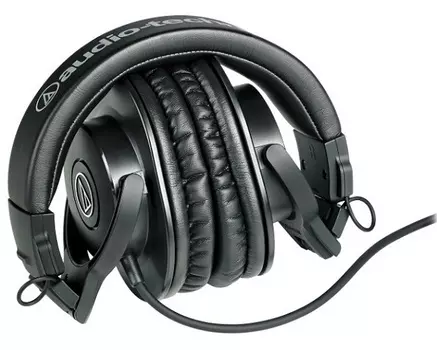 Наушники мониторные Audio-Technica ATH-M30X закрытые, 15-22000Гц, 1300мВт, 47Ом, 96дБ