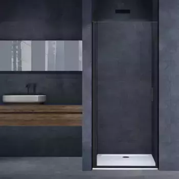 Душевая дверь 70 см Vincea Alpha VDP-3AL700CLB прозрачное