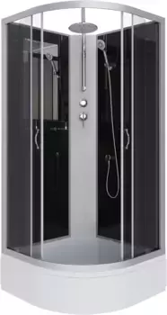 Душевая кабина 100x100x240 см Niagara NG-3502-14BKT тонированное