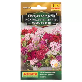 Семена цветов Аэлита гвоздика искристая Шанель
