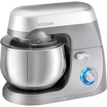 Clatronic Кухонный комбайн Clatronic KM 3709 / 1000 Вт / 5 л / нержавеющая сталь