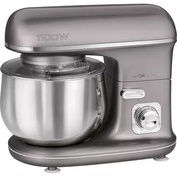Clatronic Кухонный комбайн Clatronic KM 3712 / 1100 Вт / 5 скоростей / 5 л / нержавеющая сталь