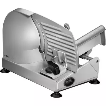 Clatronic Ломтерезка Clatronic MA 3585 / 150 Вт / регулировка нарезки до 15 мм / нержавеющая сталь