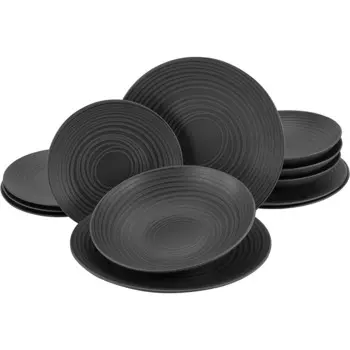 CreaTable Столовый сервиз из 12 предметов LAVA STONE CreaTable