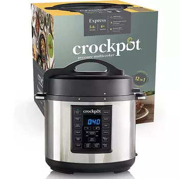 Crock-Pot Мультиварка Crock-Pot CSC051X 12-в-1 / 1000 Вт / 5.6 л / нержавеющая сталь