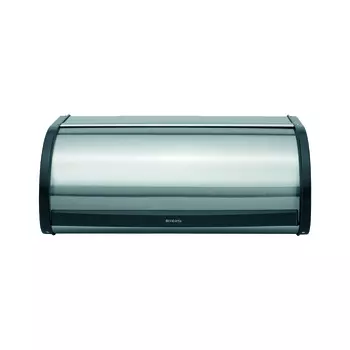 Brabantia Хлебница со сдвигающейся крышкой 17,5х44,8х27 см матовая стальная с защитой от отпечатков пальцев Brabantia